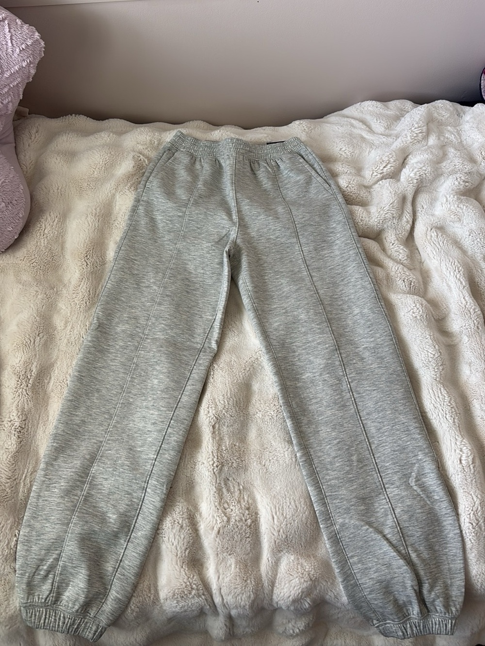 Gray women Sweatpants